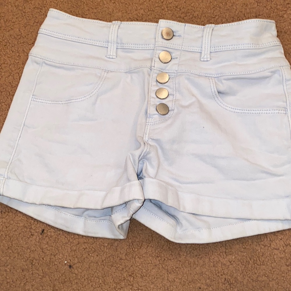 High waisted shorts